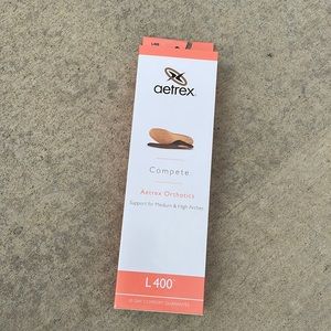 NIB 🎈Complete Aetrex Orthotics Support for Medium to High Arches size 7 Insole